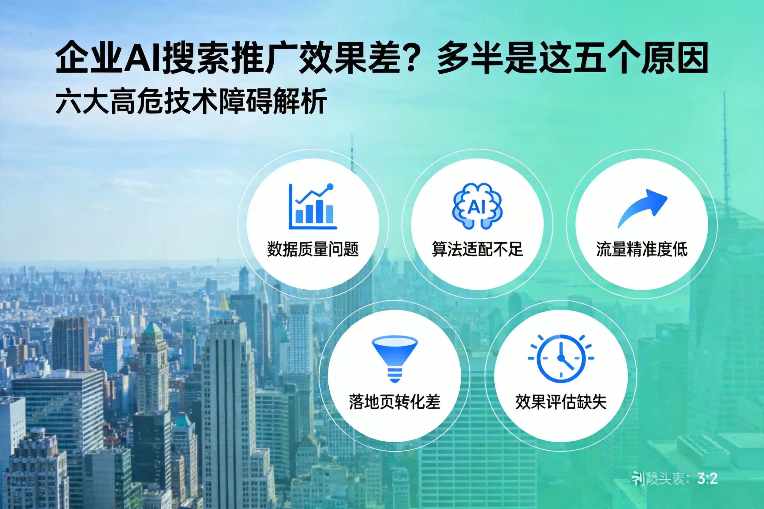 仁布企业AI搜索推广效果差?多半是这五个原因